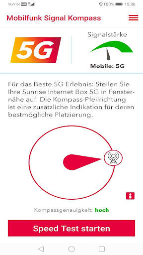 Sunrise Mobilnetz screenshot 3