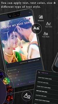 Marathi Lyrical Video Status Maker With Photo Song screenshot 3