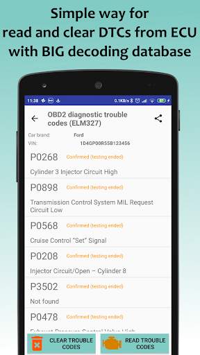 DiagScan-car diagnostic elm327 screenshot 2