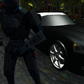 Police Transformer Car icon