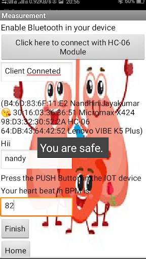 Check your Heart Beat in  a flash screenshot 4