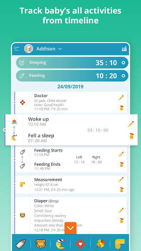 Baby Care - Newborn Feeding, Diaper, Sleep Tracker screenshot 3