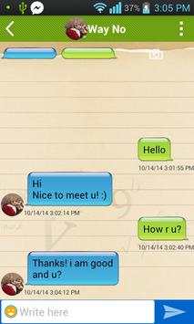 Quick Chat Facebook messenger+ screenshot 1