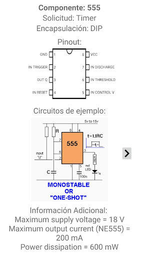Electronic Component Pinouts screenshot 5