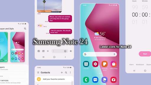 Launcher for Samsung Note 24 screenshot 4