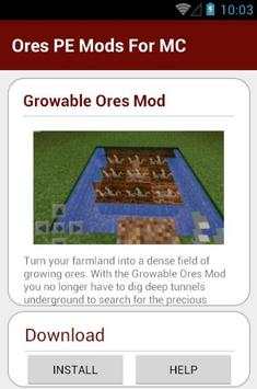 Ores PE Mods For MC screenshot 4