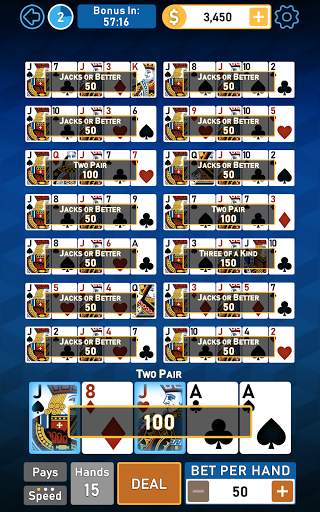Video Poker Multi Bonus screenshot 21