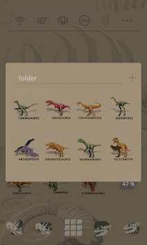 Jurassic_2 LINE Launcher theme screenshot 3