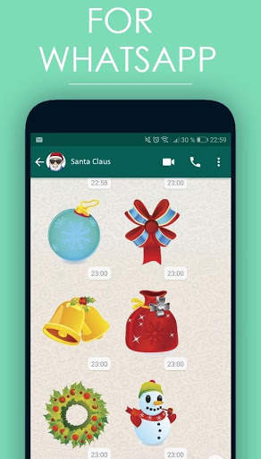 HOHOHO Stickers for WhatsApp screenshot 2