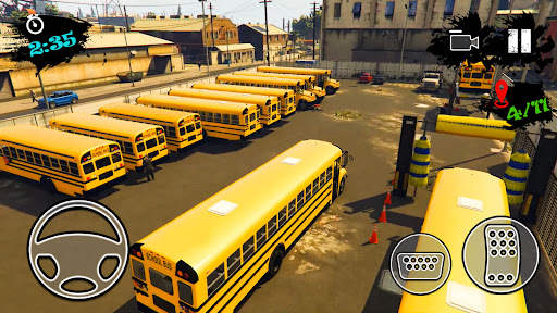 Offroad Games - School Bus screenshot 3