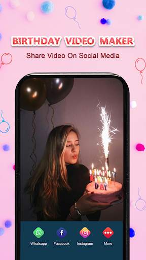 Birthday Video Maker Pro: Happy Birthday Wishes screenshot 2