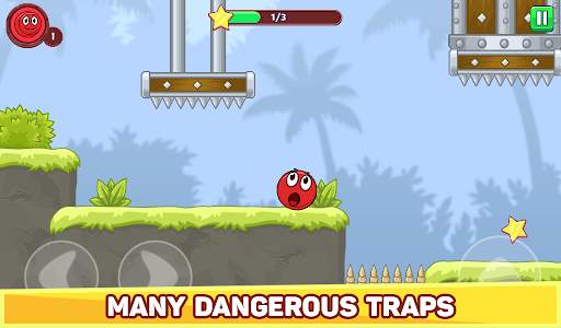Bounce Ball 5 - Jump Ball Hero Adventure screenshot 12