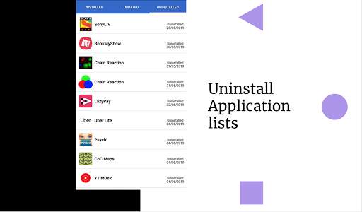 App Update History screenshot 1