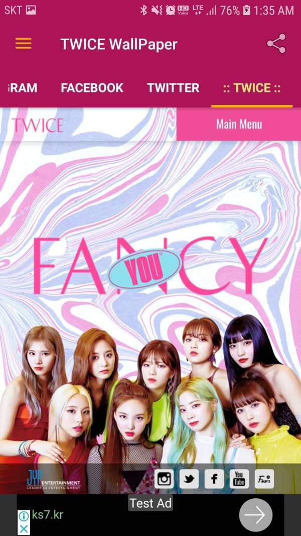 TWICE Wallpaper - HD Wallpaper, Images, Video screenshot 1