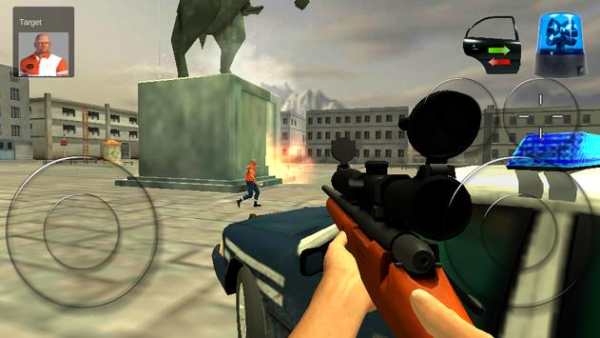 Police Car Sniper screenshot 6