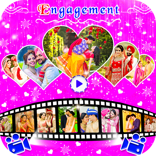Engagement Photo Video Maker Effective иконка