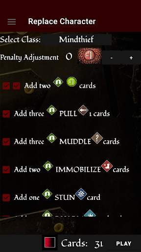 Gloomhaven Attack Deck screenshot 4