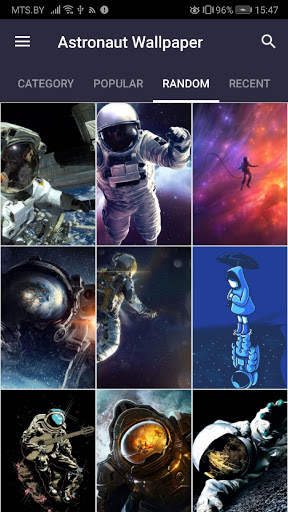 Astronaut Wallpaper! Space, Galaxy background screenshot 3