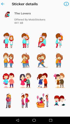 WAStickerApps Kiss For WhatsAp screenshot 5