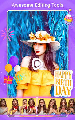 Birthday Photo Video Maker screenshot 21
