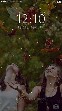 My Photo Fireflies lockscreen screenshot 3
