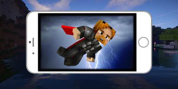 Hero-Thor Mod Minecraft PE screenshot 2