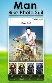 Men Moto Photo Suit : Stylish Bike Photo Editor screenshot 2