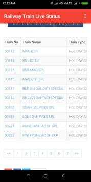 Railway Train Live Status screenshot 3