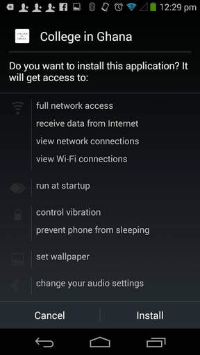 College in Ghana screenshot 2