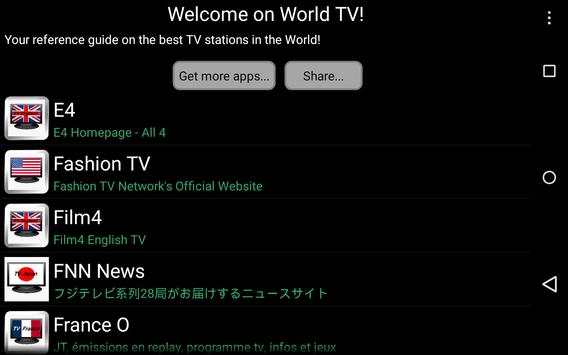World TV screenshot 6