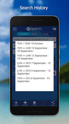 Opptee Travel Search- Compare Many Sites Quicker screenshot 4