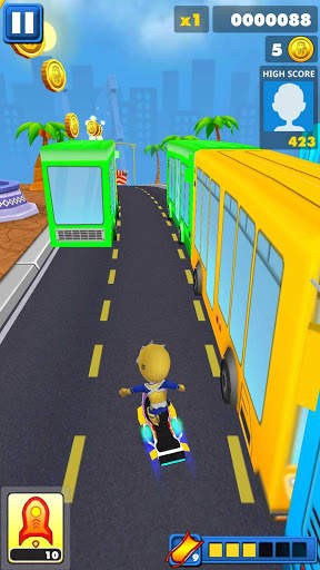 Subway Power Bus Samurai screenshot 6
