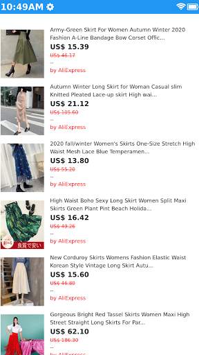 Women's Skirts Online Shopping App Cheap Skirts screenshot 4