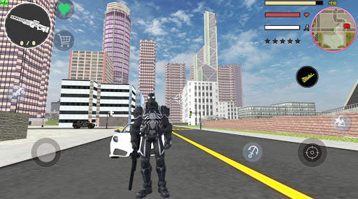 Agent Venom Rope Hero  Gngaster Crime screenshot 2