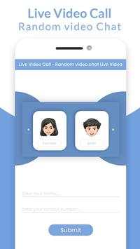 Live video call - Random video chat live video screenshot 4