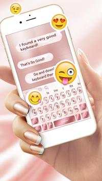Rose Gold Keyboard For Phone 8 3 تصوير الشاشة