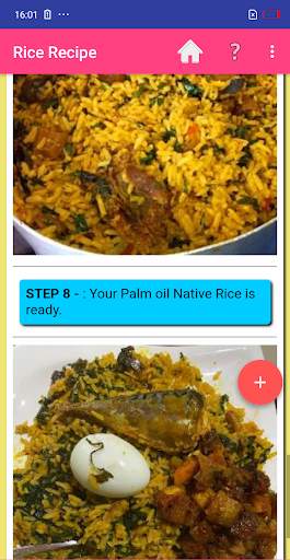 AFRICAN RICE RECIPE screenshot 5