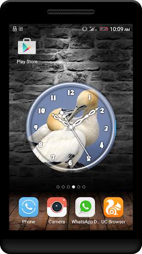 Love Birds Clock Live WP screenshot 3
