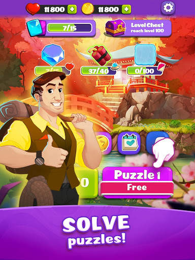Link Pets: Match 3 puzzle game with animals screenshot 6