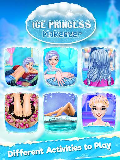 Ice Princess Makeup Salon Games For Girls screenshot 3