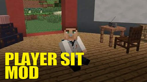 Sit Player Mod for Minecraft screenshot 4