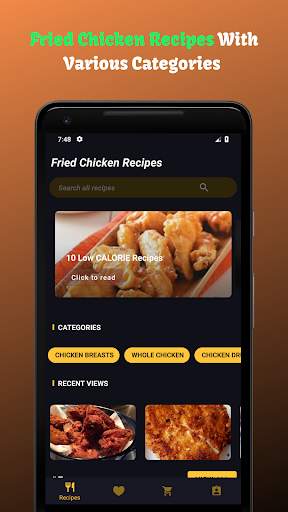 Chicken Fry - Chicken Recipe screenshot 2