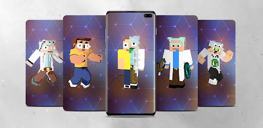 Skin Rick Morty Minecraft screenshot 6