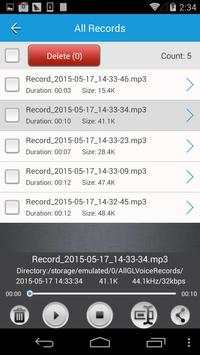 Super Voice Recorder 4 تصوير الشاشة