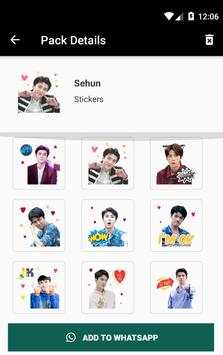 Korean Bands Artists Stickers For Whatsapp screenshot 3
