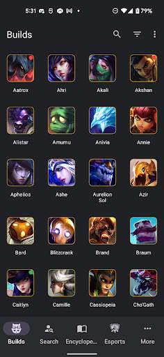 LoL Catalyst: Builds for LoL screenshot 1
