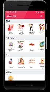 Sticker360 : Stickers for Whatsapp - WAStickerApps screenshot 2
