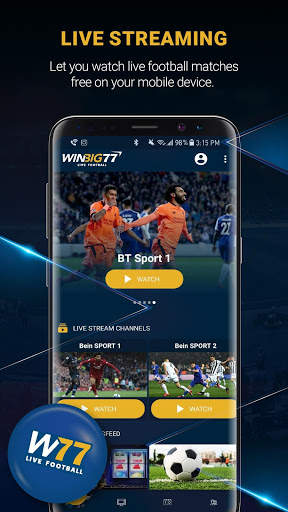 WinBig77 Live Football screenshot 1