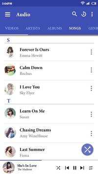 Music player screenshot 1