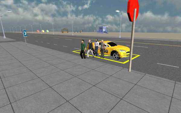 Modern Taxi Driving 3D screenshot 11